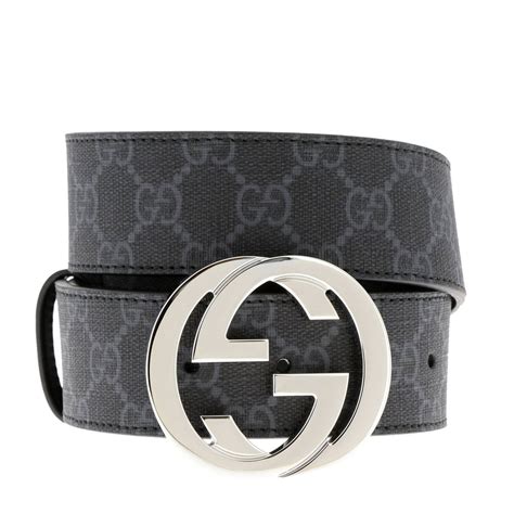 cintura gucci supreme|gucci buckle width.